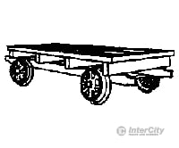 Grandt Line Products 5164 Fairmont Push Car Kit -- Ho Freight Cars