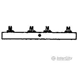 Grandt Line Products 5180 Queenposts & Beams Pkg(4) -- 6’ 15.2Cm Scratch Building Supplies