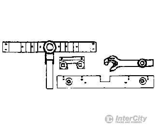 Grandt Line Products 5183 Flat Car Details -- Plastic Pkg(2) Complete Scratch Building Supplies