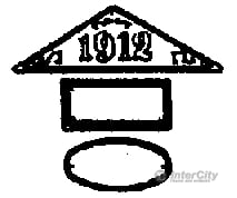 Grandt Line Products 5219 Building Date Plaques -- With Numbers Scratch Supplies