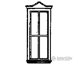 Grandt Line Products 5234 Windows -- Pointed Top 30 X 86’ Scratch Building Supplies