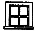 Grandt Line Products 5241 Windows -- Shed Or Attic Scratch Building Supplies