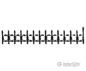 Grandt Line Products 5246 Widow’s Walk Iron Railing Pkg(4) Scratch Building Supplies