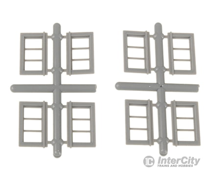 Grandt Line Products 5303 Window -- Horizontal 3-Pane Scratch Building Supplies