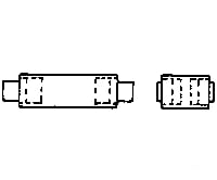Grandt Line Products 7008 Shaft Coupling - Flexible Delrin Assortment -- 3/32 &.078’ Bore
