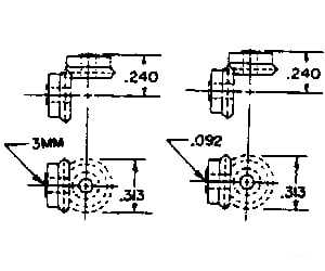 Grandt Line Products 7034 Bevel Gears 1:1 -- In-Line 15 Teeth 3Mm Bore 48 Dp Delrin Pkg(2)