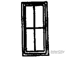 Grandt Line Products 8013 Factory Windows -- Double-Hung 4-Pane Scale 44 X 92’ 112 234Cm Pkg(8)