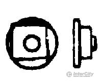Grandt Line Products 98 Nut-Bolt-Washer -- 1-1/2’ Nut 3/4’ Bolt 2’ Steel Washer Detaling Parts