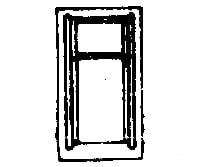 Grandt Line Products 5069 Window -- Narrow For Drgw Coach Pkg(30) Detailing Parts