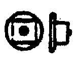 Grandt Line Products 5100 Nut-Bolt-Washer (Plastic) -- 1-3/4’ Nut W/2-1/2’ Steel Washer