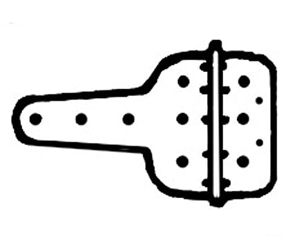Grandt Line Products 5168 Reefer Door Hinges Scratch Building Supplies
