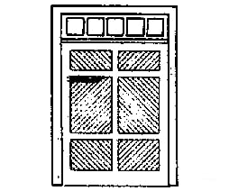 Grandt Line Products 5198 Doors -- Rio Grande Southern Ophir Station Freight Door Pkg(3) Scratch