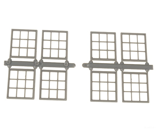 Grandt Line Products 5299 Masonary Windows -- Scale 38 X 55’ 96.5 140Cm Pkg(8) Scratch Building