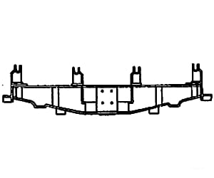 Grandt Line Products 118 Bolsters -- For Hi-Side Gondolas Parts