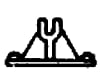Grandt Line Products 136 3’ Queenposts -- Rio Grande Box Car Stock & Caboose Detaling Parts