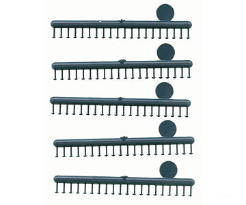 Grandt Line Products 156 Rivets - Round Head (Plastic) --.063’ Diameter Pkg(100) Detaling Parts
