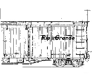 Grandt Line Products 3001 Boxcar Hardware Kit -- Denver & Rio Grande Western Detaling Parts