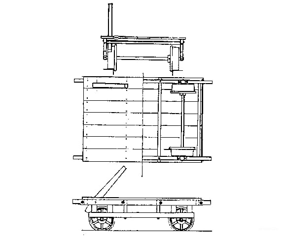 Grandt Line Products 3015 Pushcar Kit -- Denver South Park & Pacific Scenic Details