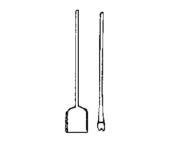 Grandt Line Products 3554 Spade & Claw Bar -- Delrin Scratch Building Supplies