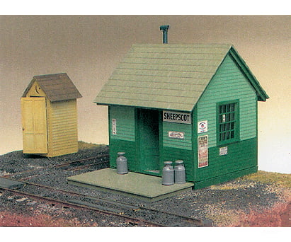 Grandt Line Products 3580 Sheepscot Station -- Kit - 3 X 2-1/2’ 7.3 6.4Cm Structures