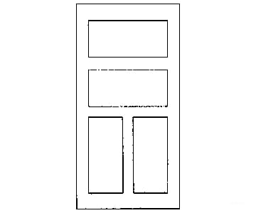 Grandt Line Products 3607 Baggage Door -- Rio Grande Sargents Station - 48 X 94’ Scratch Building