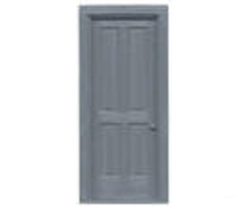 Grandt Line Products 3636 Station Or House Entry Door W/Frame -- Pkg(2) Scratch Building Supplies