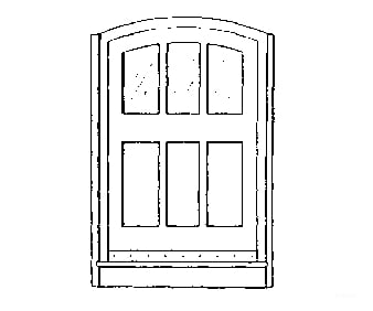 Grandt Line Products 3814 Combination Side Doors -- Sandy River & Rangeley Lakes Detailing Parts