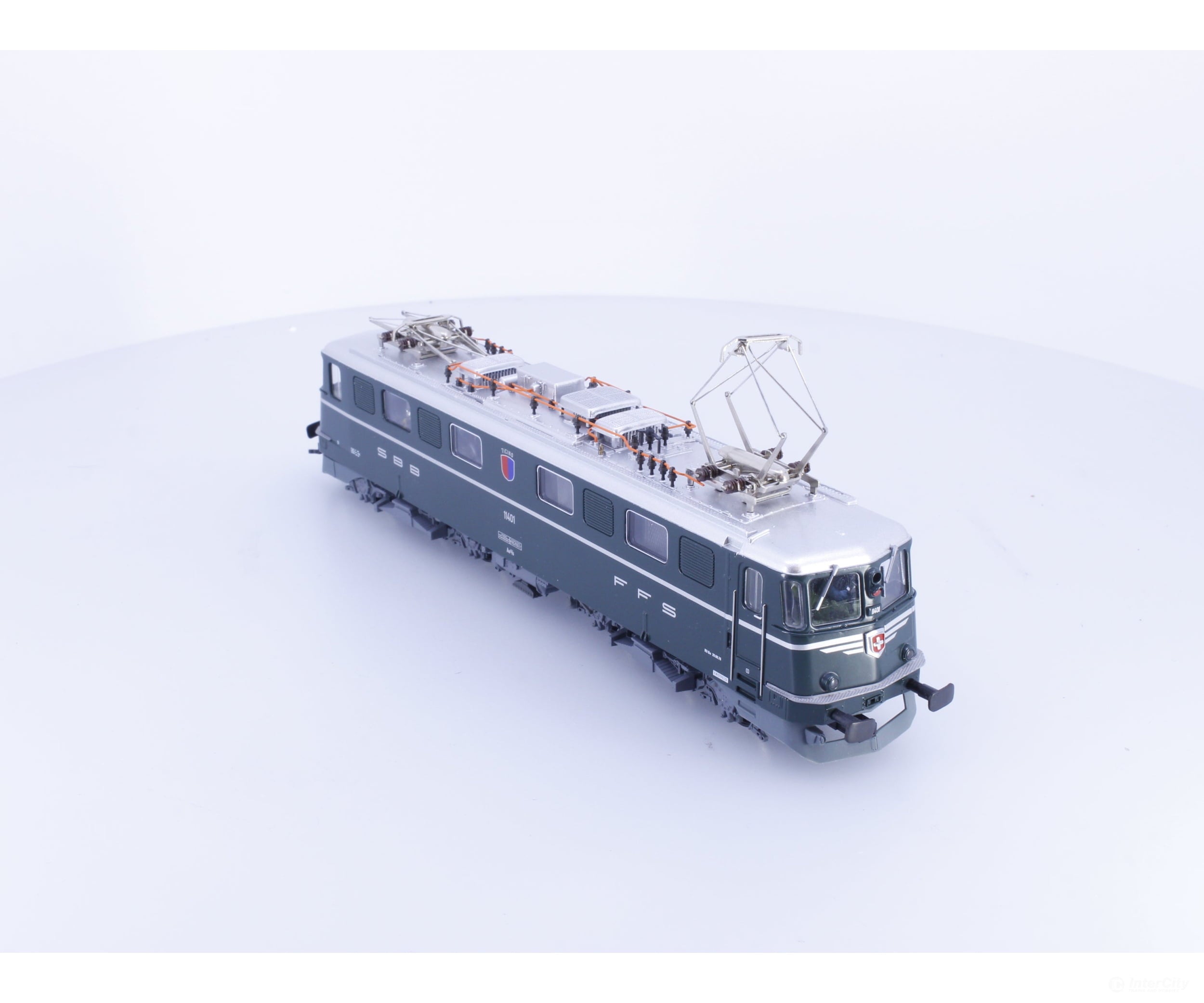HAG 11020-20 HO SBB-CFF-FFS Ae 6/6 Kantonslok Ticino Prototyp Electric Locomotive 11401 DCC - European Locomotives