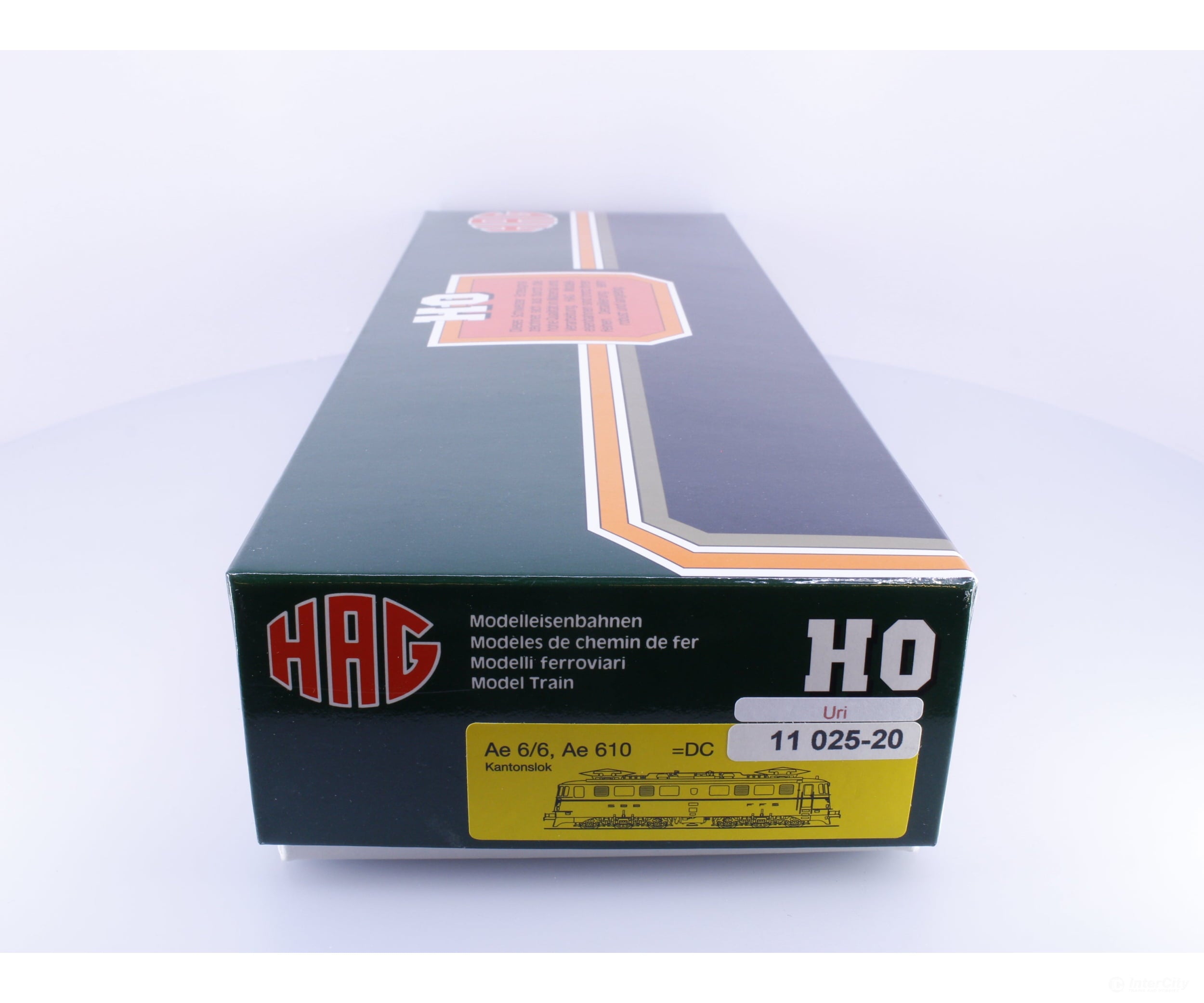 HAG 11025-20 HO SBB-CFF-FFS Ae 6/6 Ae 610 Electric Locomotive Uri 11402 DCC - European Locomotives