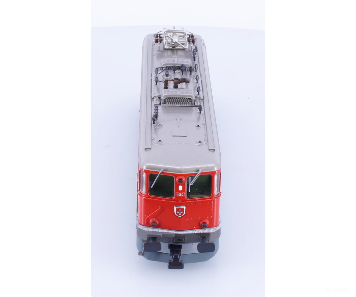 HAG 11078-31 HO SBB-CFF-FFS Ae 6/6 Electric Locomotive Ville de Geneve Single Pantograph Without Coat of Arms 11450 DCC