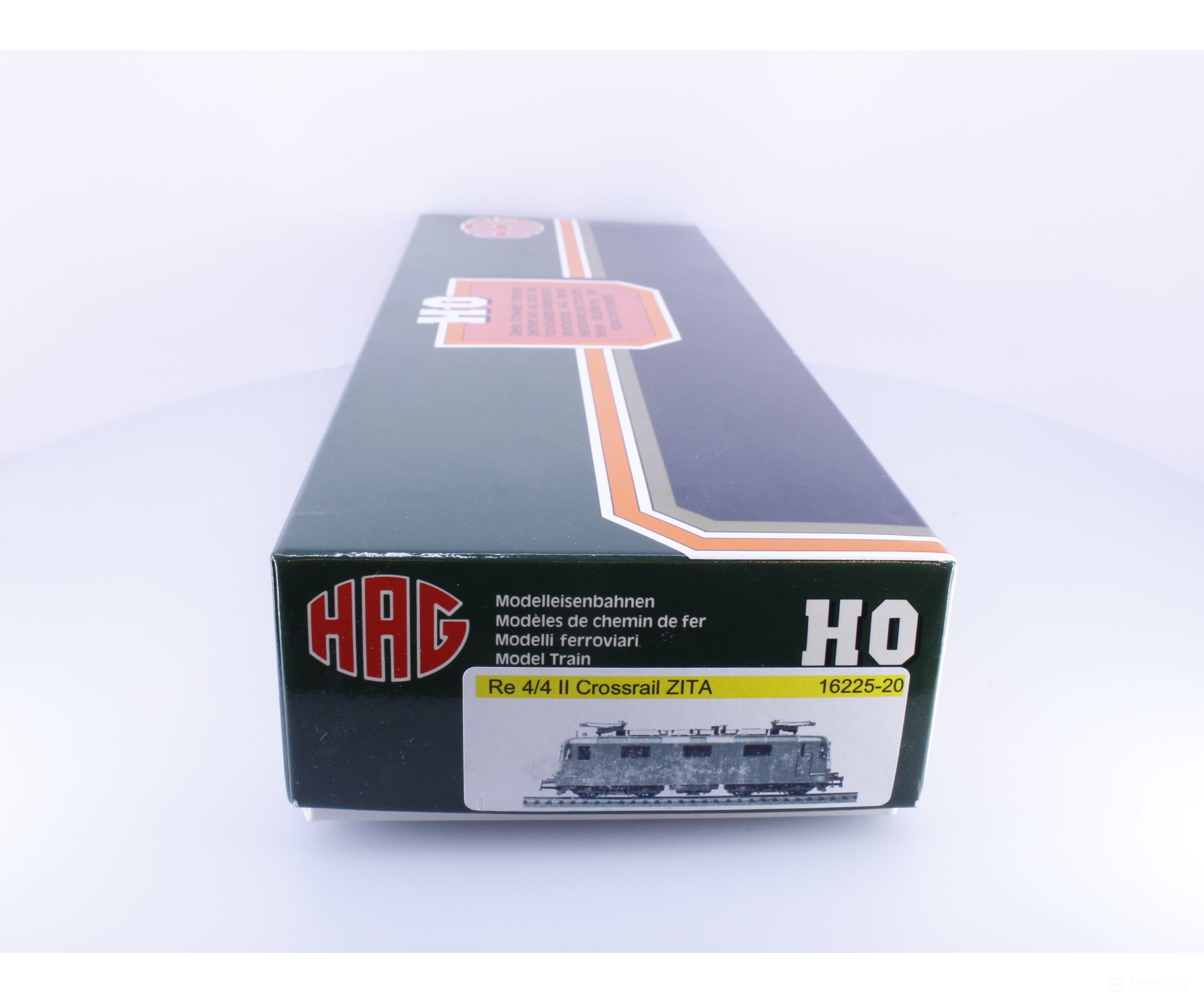 HAG 16225-20 HO Private Re 4/4 Electric Locomotive Crossrail ZITA 112-7 DCC - European Locomotives