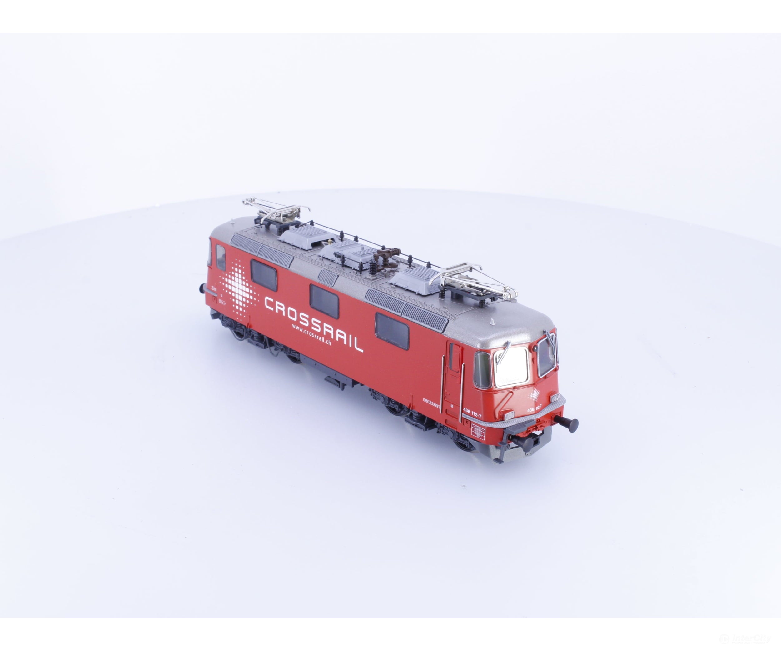 HAG 16225-20 HO Private Re 4/4 Electric Locomotive Crossrail ZITA 112-7 DCC - European Locomotives