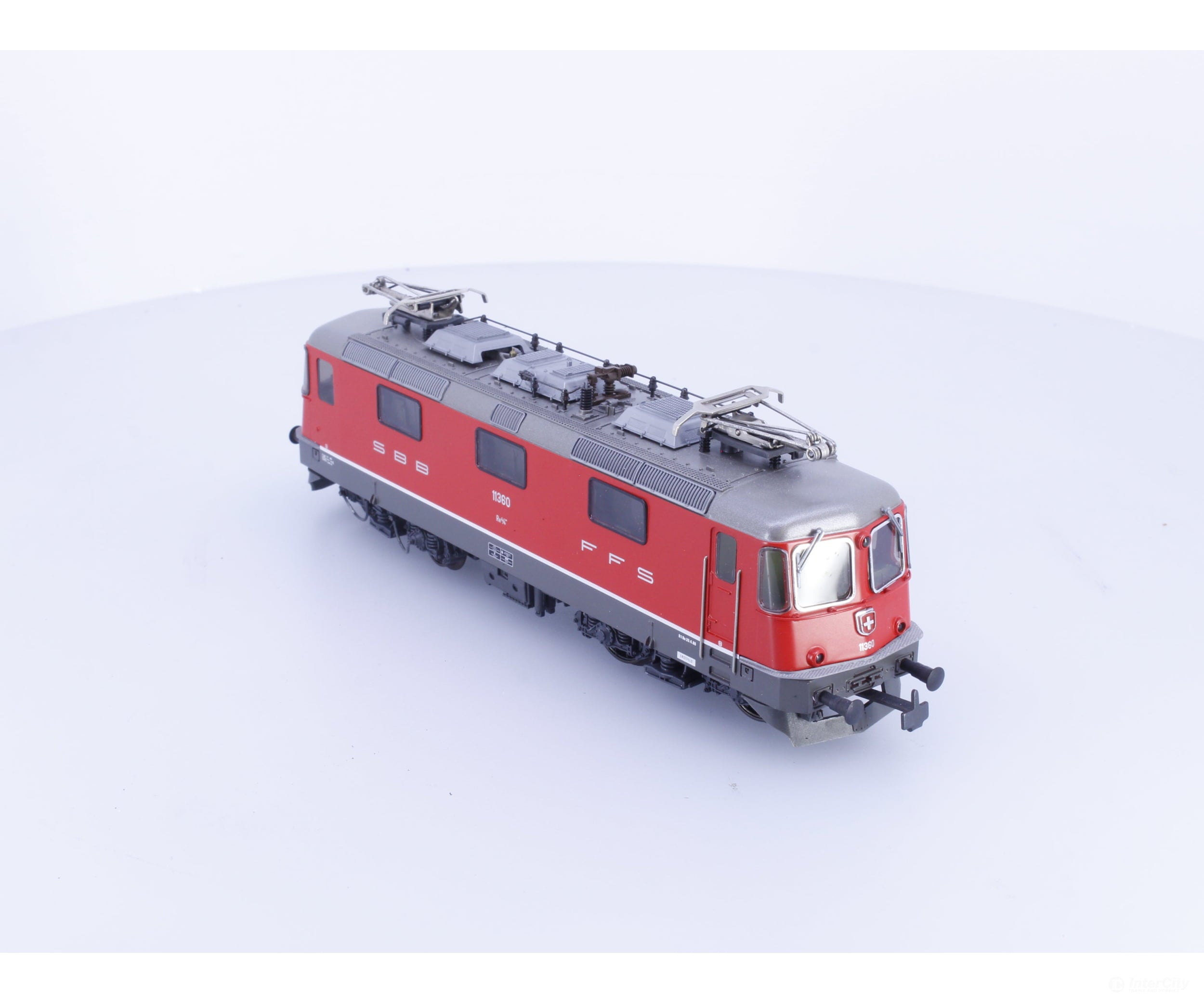 HAG 166 HO SBB-CFF-FFS Re 4/4 Electric Locomotive Rot 11360 Analog DC - European Locomotives