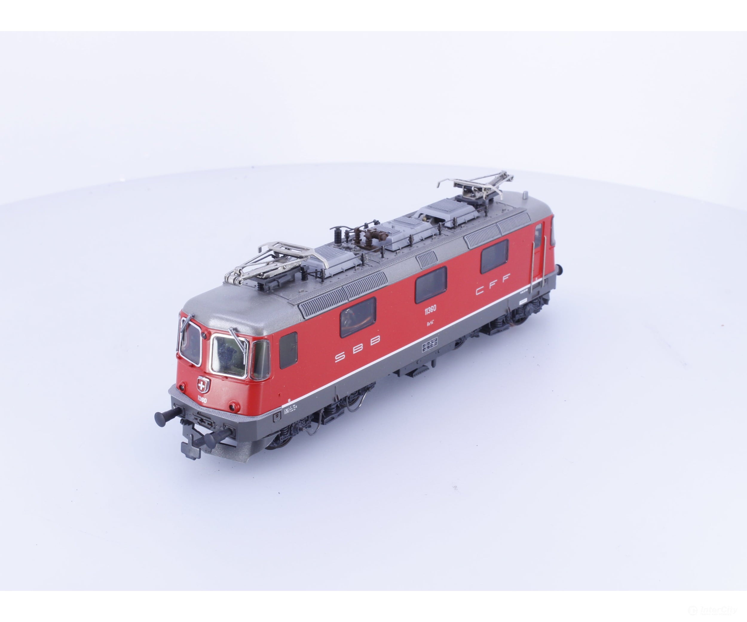 HAG 166 HO SBB-CFF-FFS Re 4/4 Electric Locomotive Rot 11360 Analog DC - European Locomotives