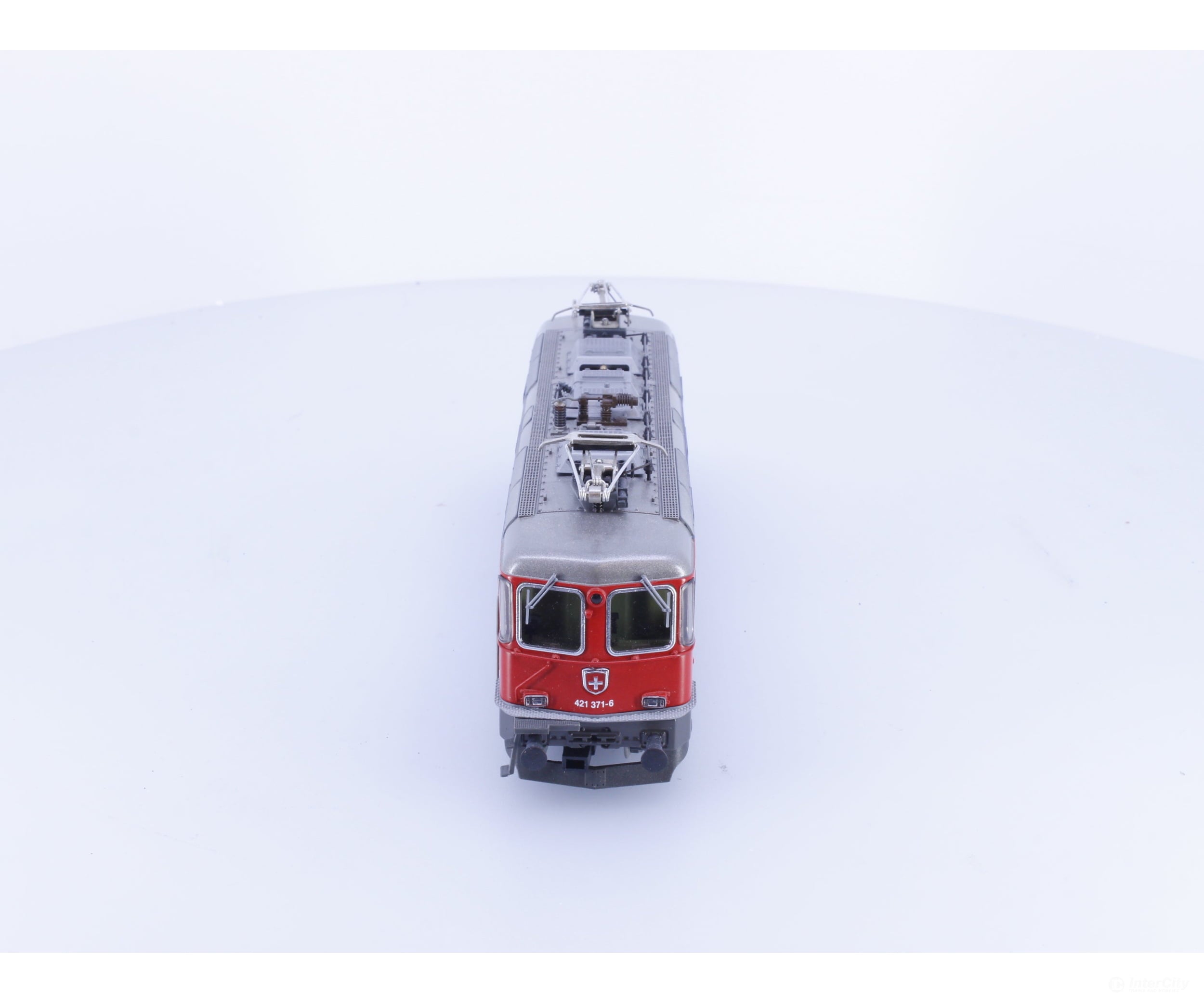 HAG 166 HO SBB-CFF-FFS Re 4/4 Electric Locomotive Rot Cargo 371-6 DCC - European Locomotives