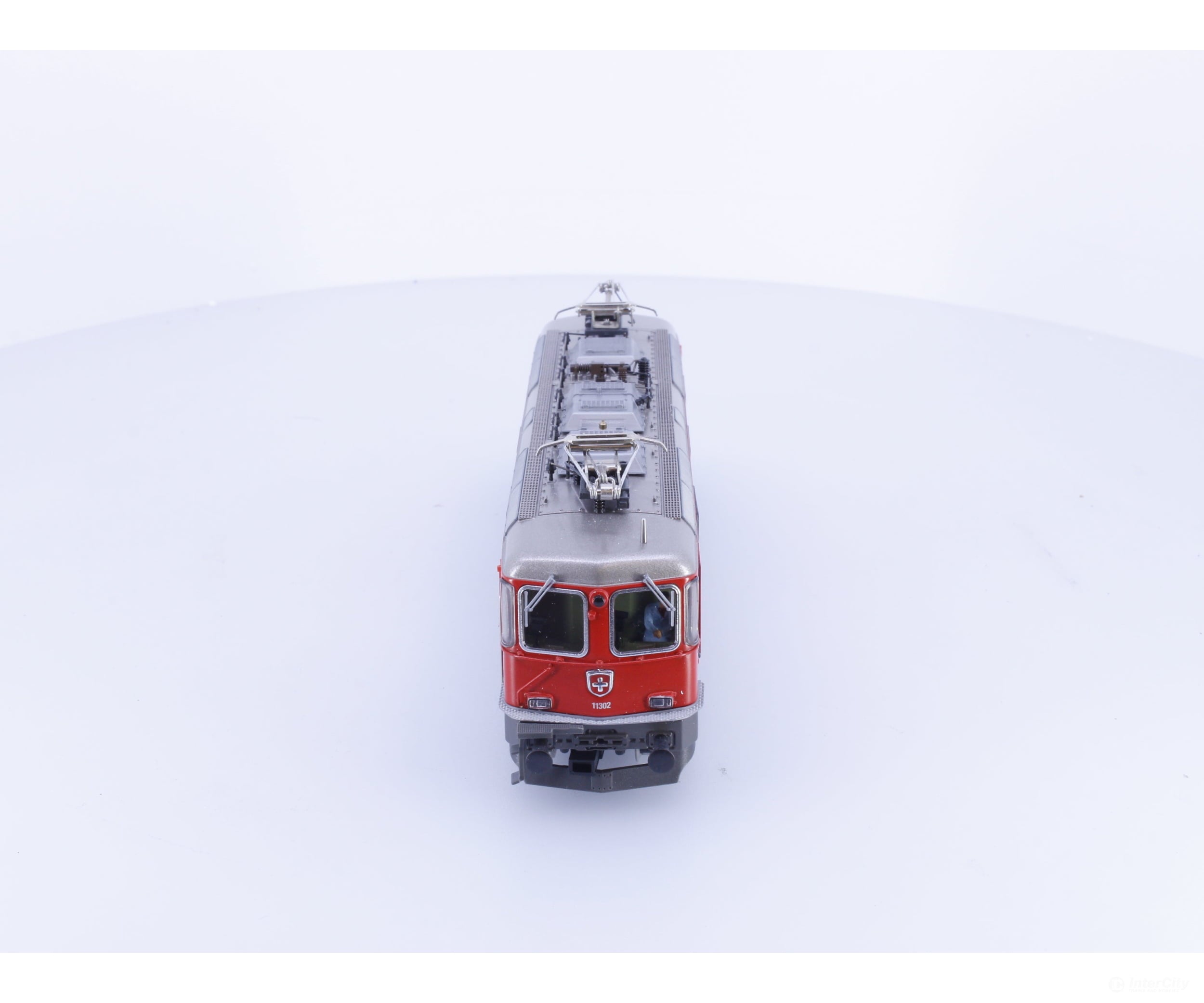 HAG 166 HO SBB-CFF-FFS Re 4/4 Electric Locomotive Rot Mit Klimaanlage 11302 DCC - European Locomotives