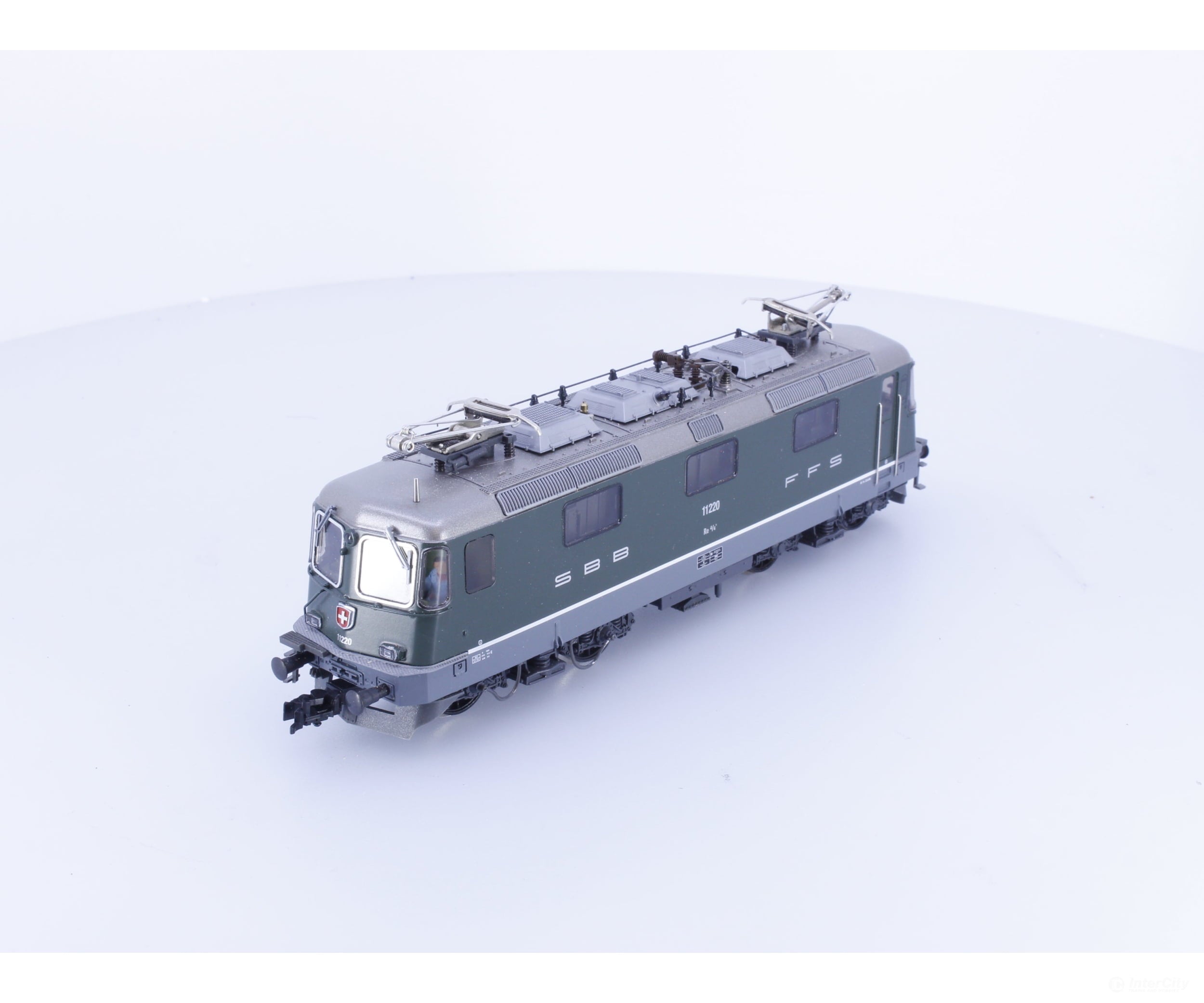 HAG 168 HO SBB-CFF-FFS Re 4/4 Electric Locomotive Grun 11220 DCC - European Locomotives