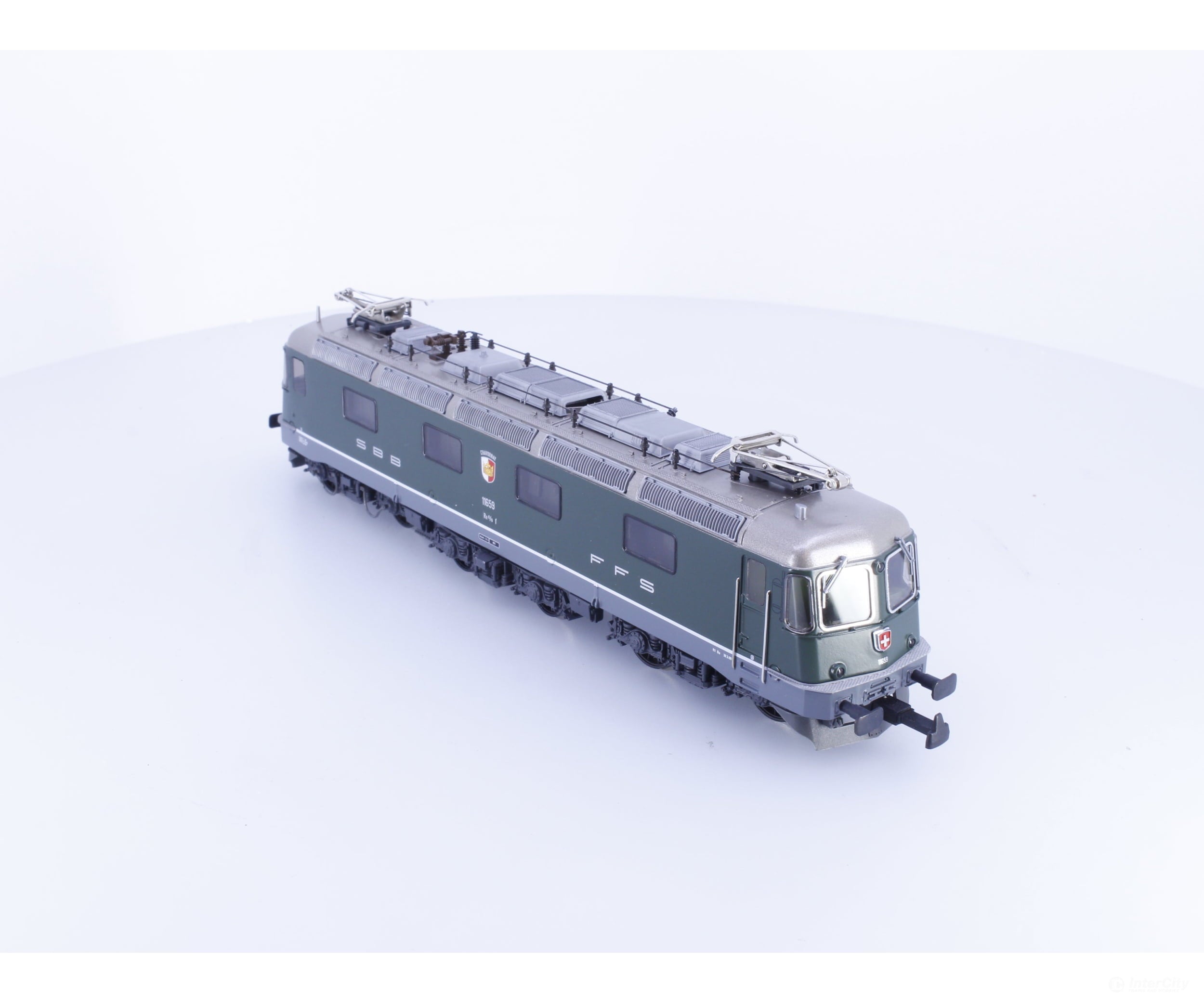 HAG 20007-20 HO SBB-CFF-FFS Re 6/6 Electric Locomotive Grun Chavornay 11659 DCC - European Locomotives