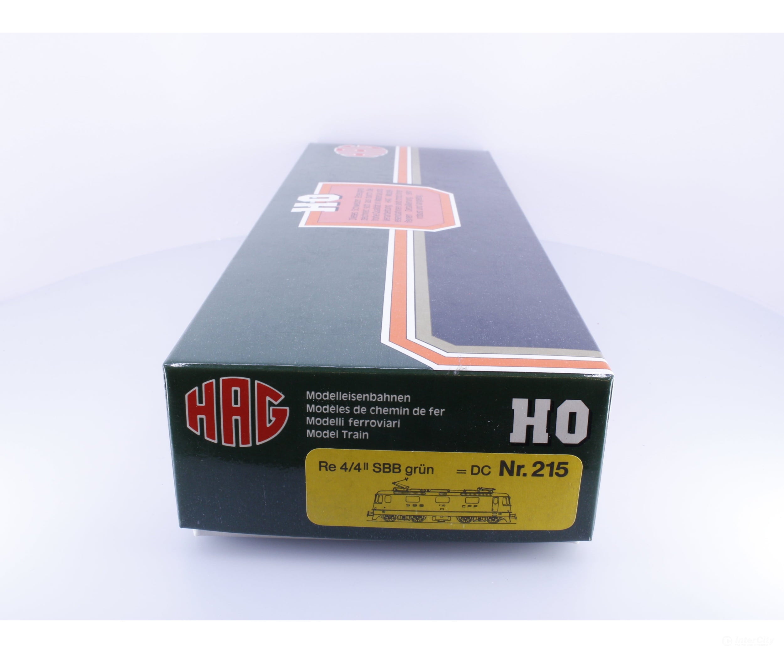 HAG 215 HO SBB-CFF-FFS Re 4/4 Electric Locomotive Grun 11224 DCC - European Locomotives