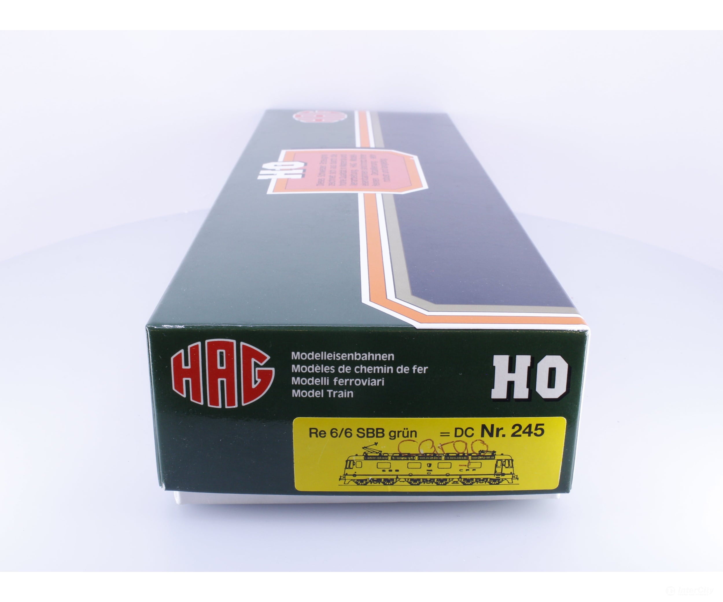 HAG 245 HO SBB-CFF-FFS Re 6/6 Electric Locomotive Grun Cargo We Go Logistics 11655 DCC - European Locomotives