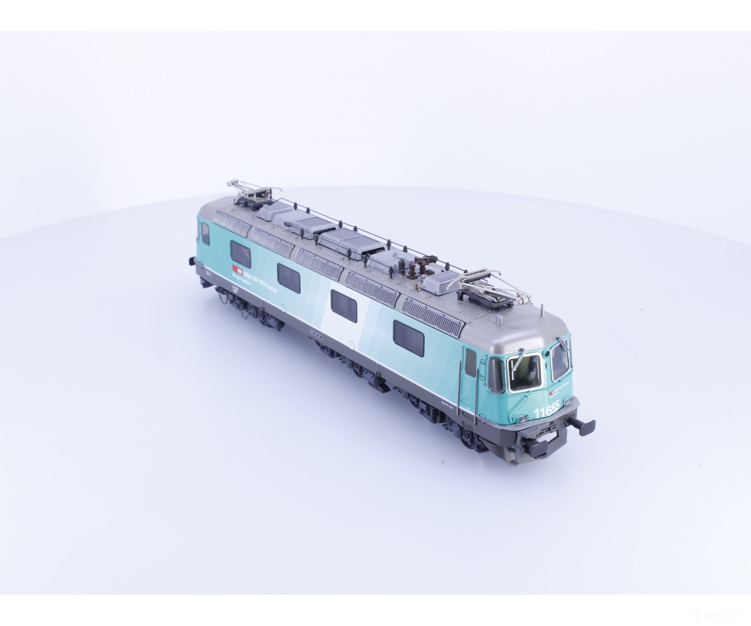 HAG 245 HO SBB-CFF-FFS Re 6/6 Electric Locomotive Grun Cargo We Go Logistics 11655 DCC - European Locomotives