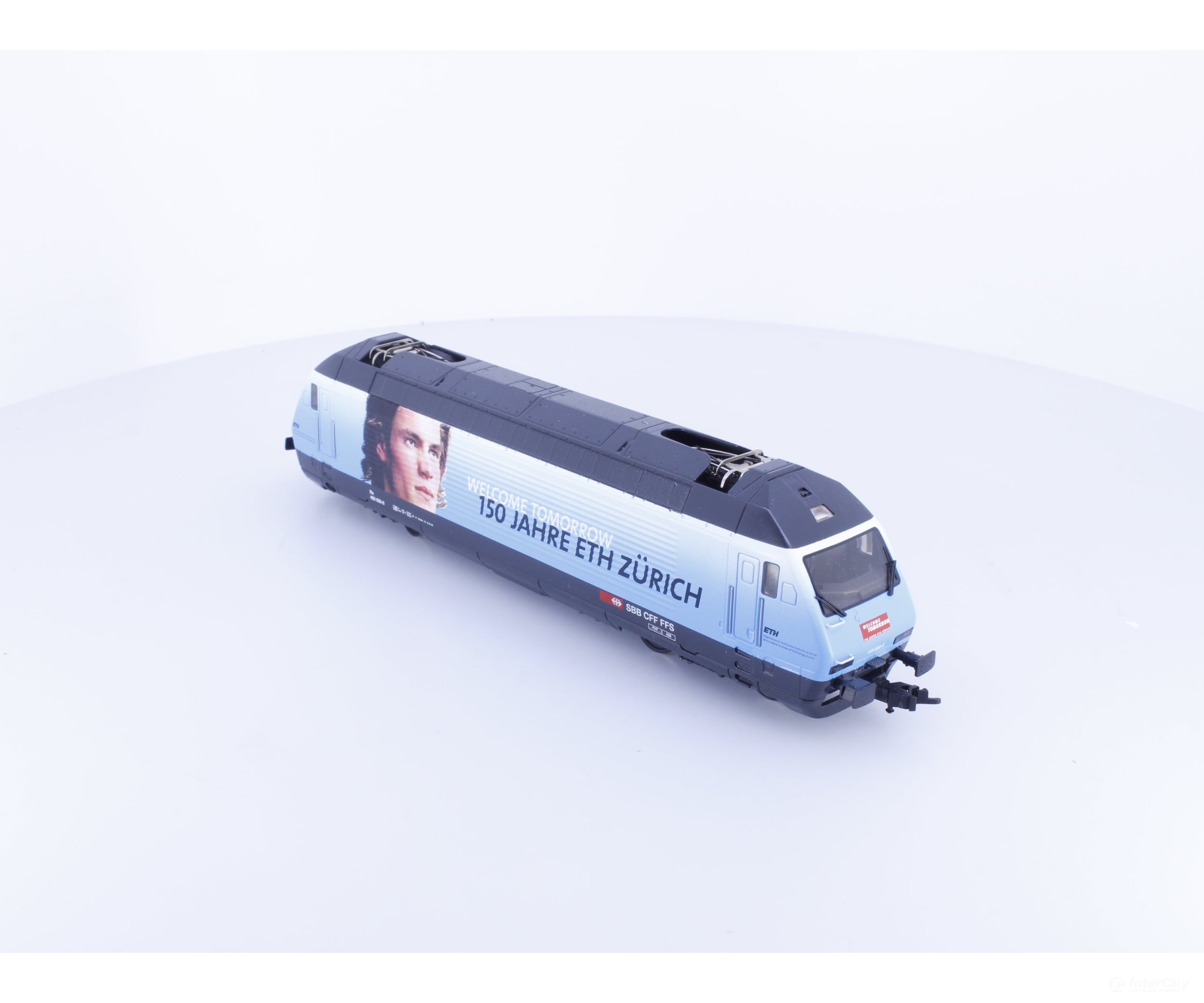 HAG 28183-20 HO SBB-CFF-FFS Re 4/4 Type 460 E-Lok 150 Years ETH Zurich Welcome Tomorrow 008-6 DCC - European Locomotives