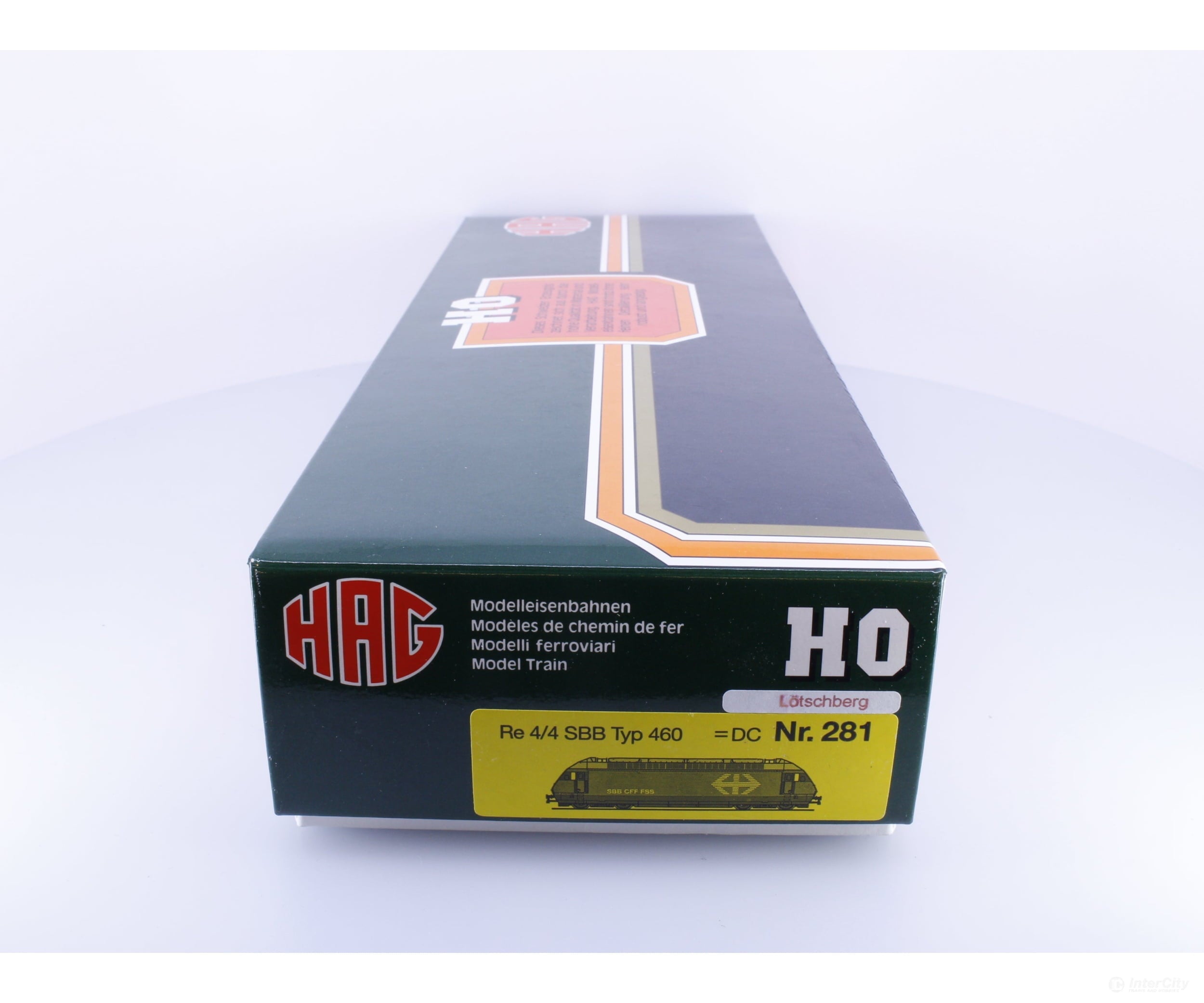 HAG 28199-20 HO SBB-CFF-FFS Re 4/4 Type 460 E-Lok Valais 090-4 DCC - European Locomotives