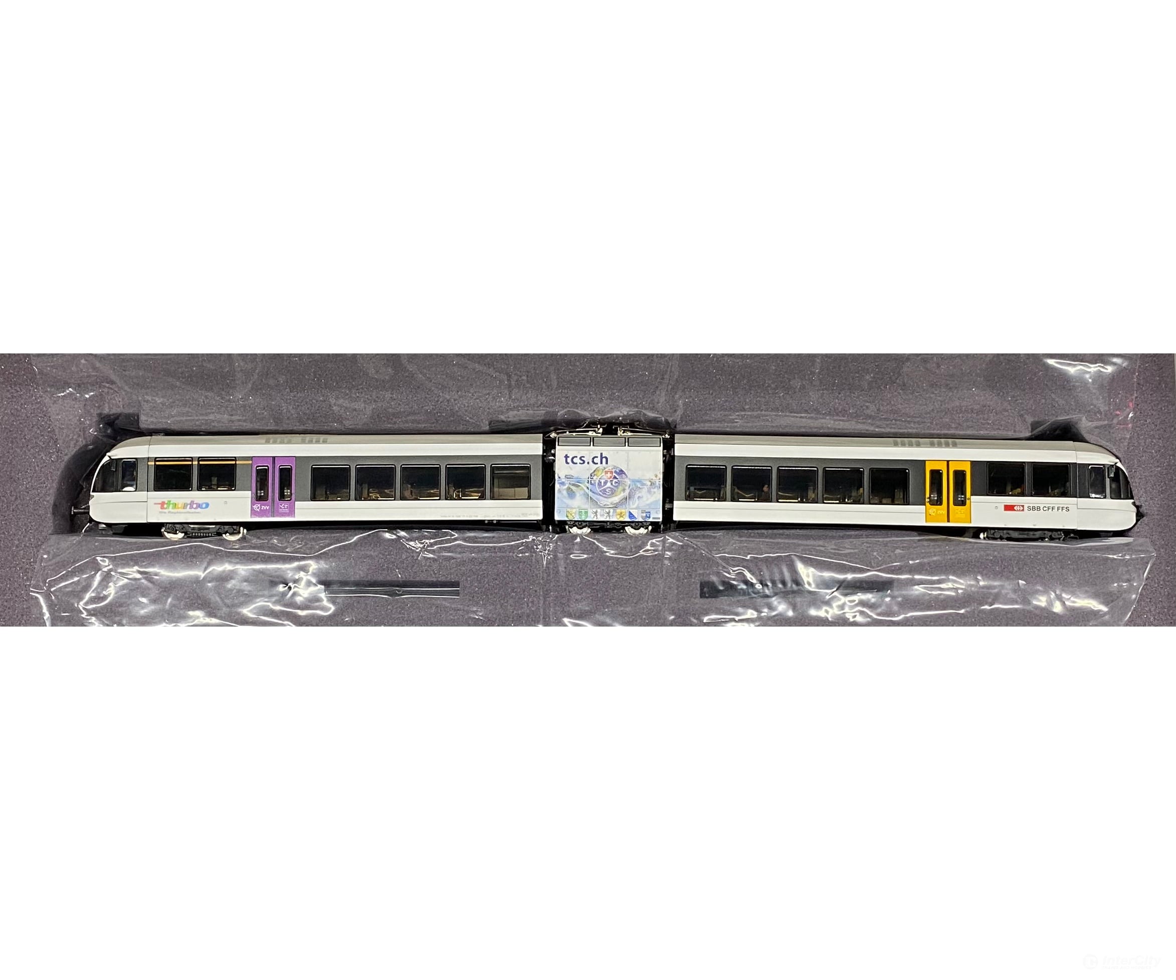 HAG 34007-20 HO SBB-CFF-FFS GTW 2/6 Elektrotriebwagen (Thurbo) 723-2 DCC European Locomotives