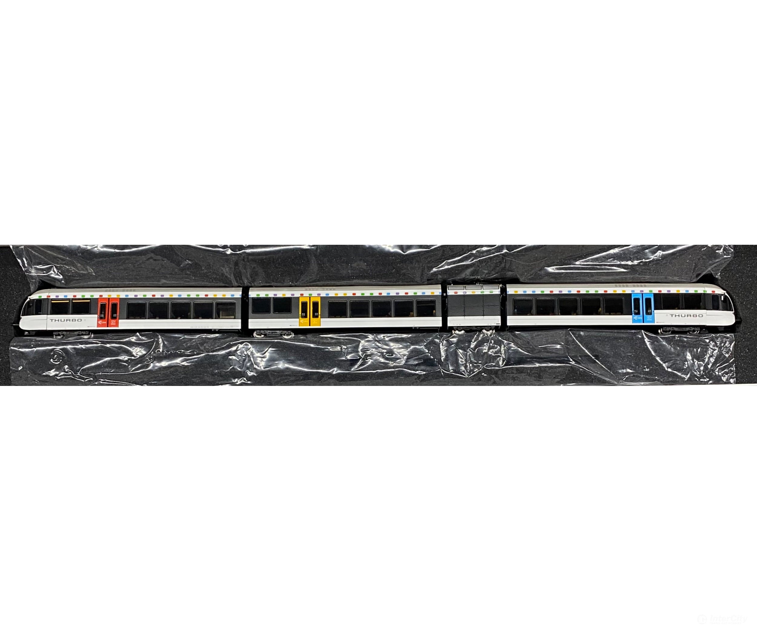 HAG 34101-20 HO SBB-CFF-FFS GTW 2/6 Elektrotriebwagen (Thurbo) 762-0 DCC European Locomotives