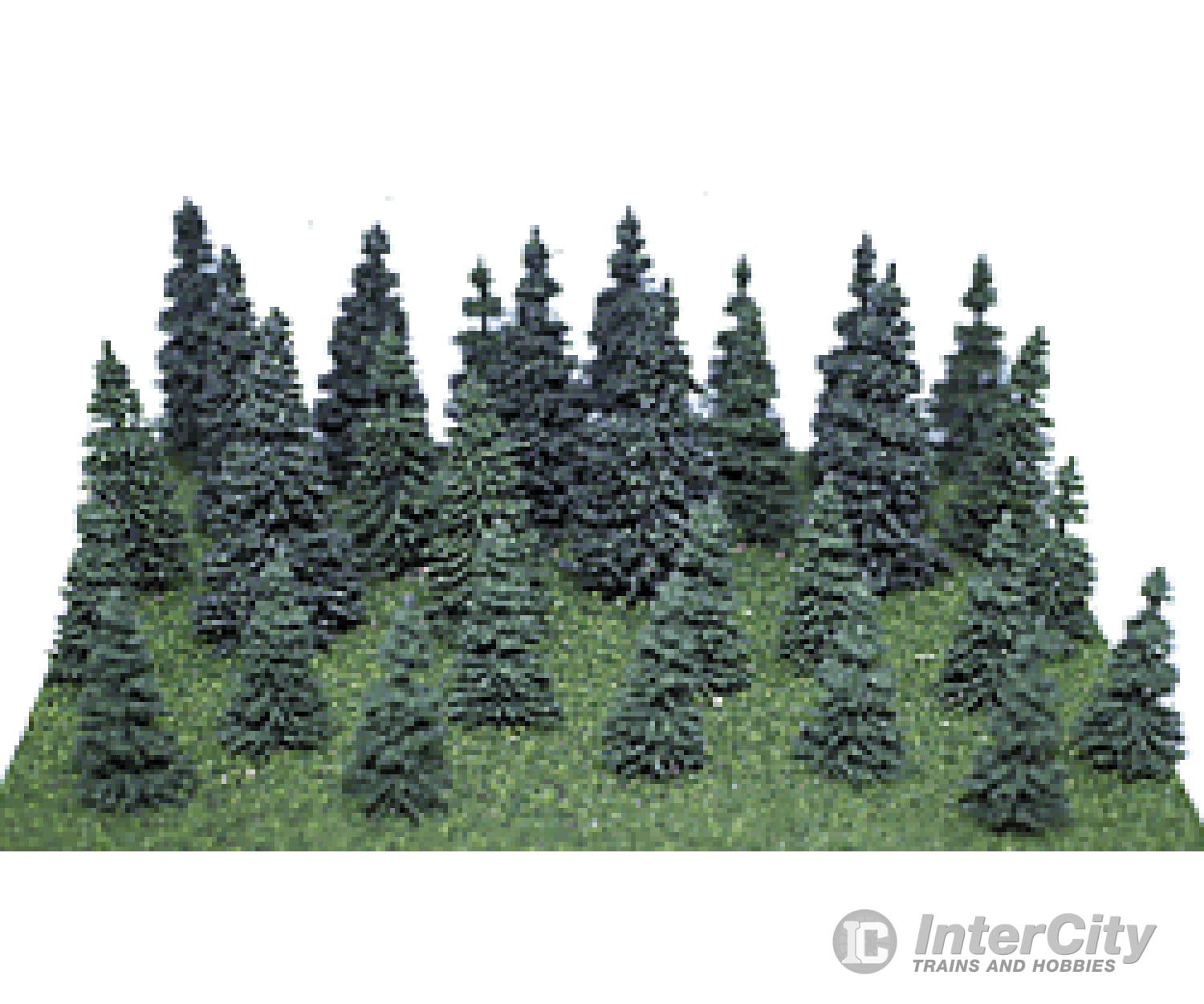 Heki 306 Assorted Pine Trees -- 2 To 3-1/2 5.1 8.9Cm Pkg(30) & Vegetation