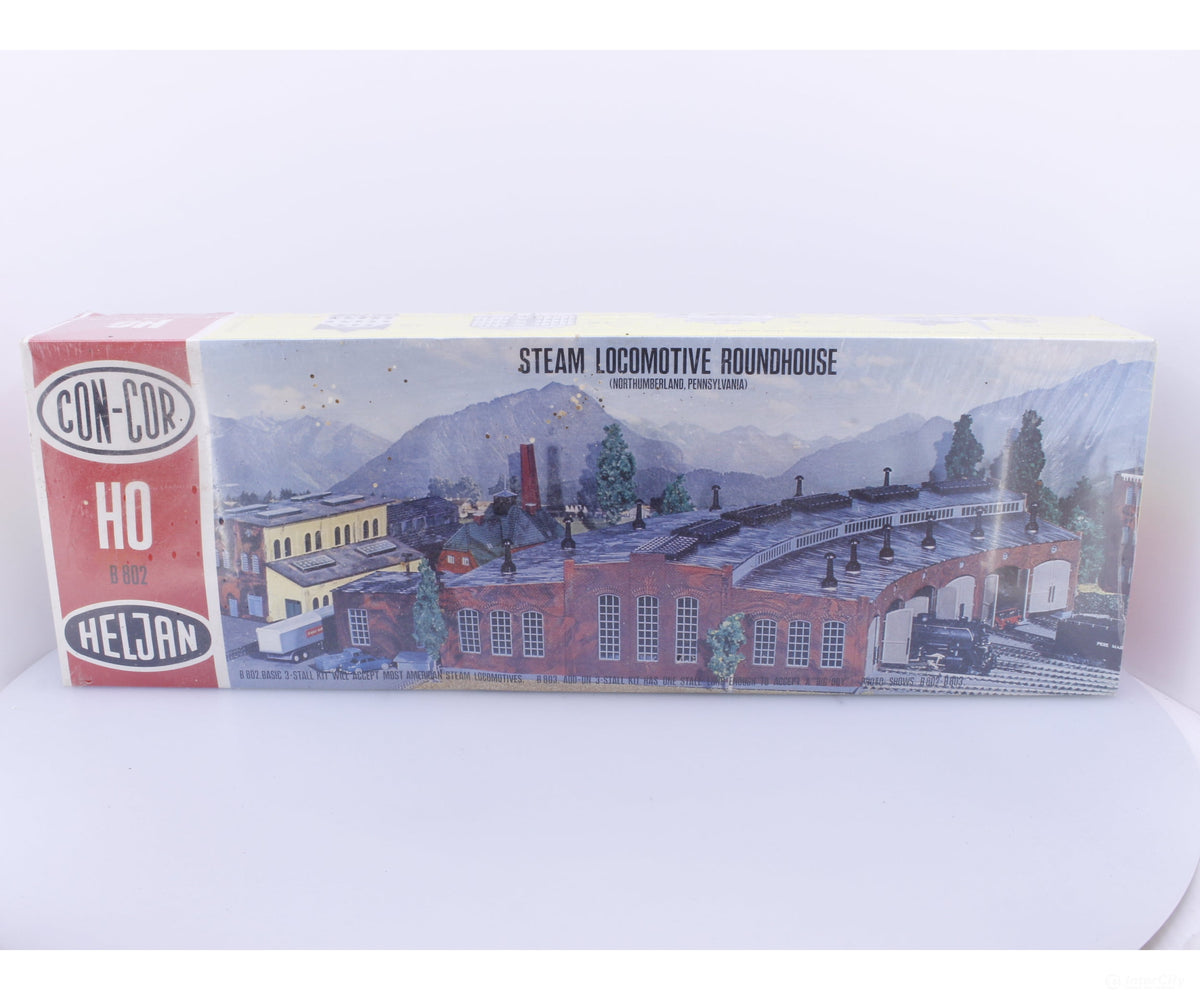 Heljan B802 HO Steam Locomotive Roundhouse Kit - Structures