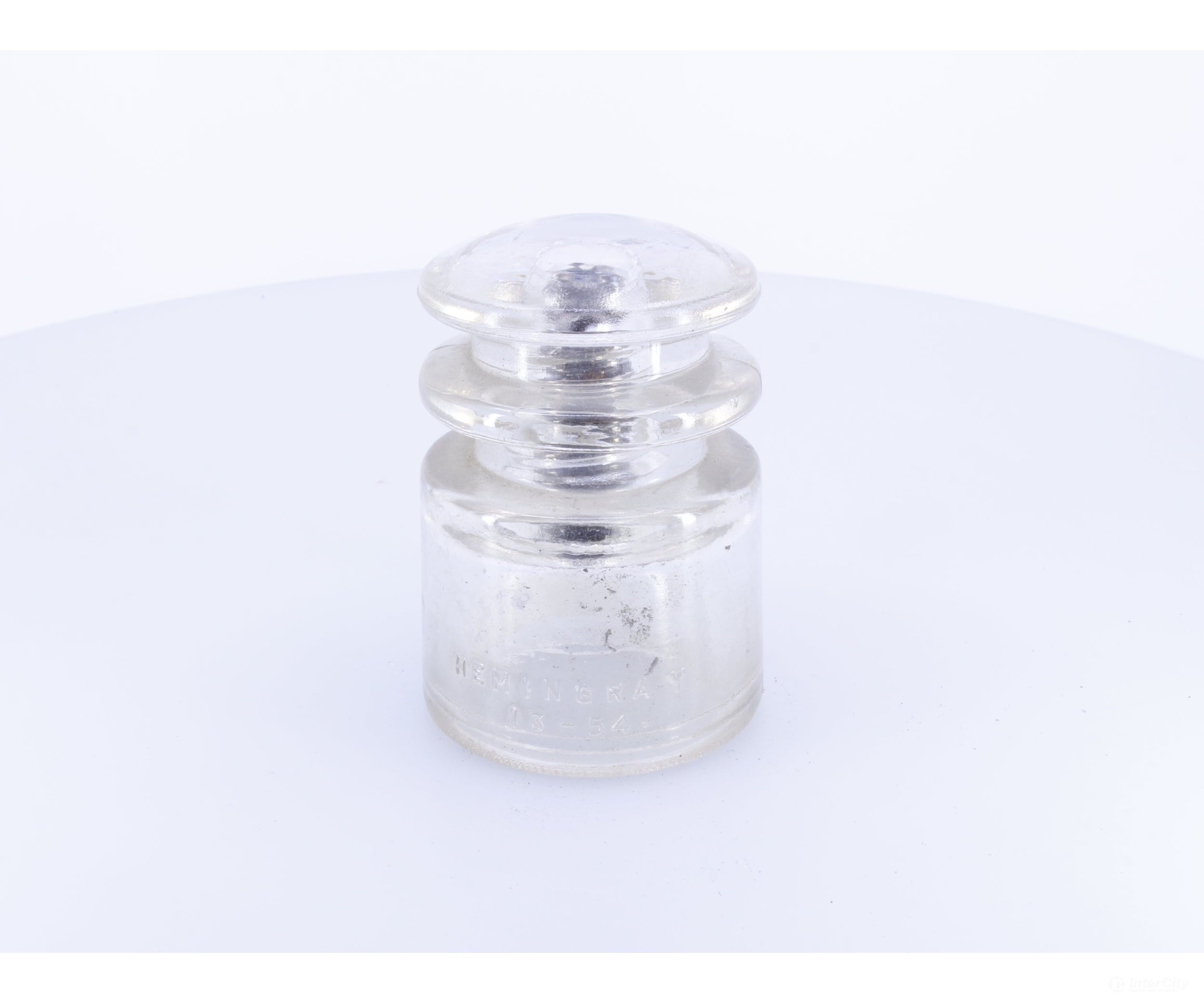 Hemingray 13-54 Clear Glass Insulator - Collectibles