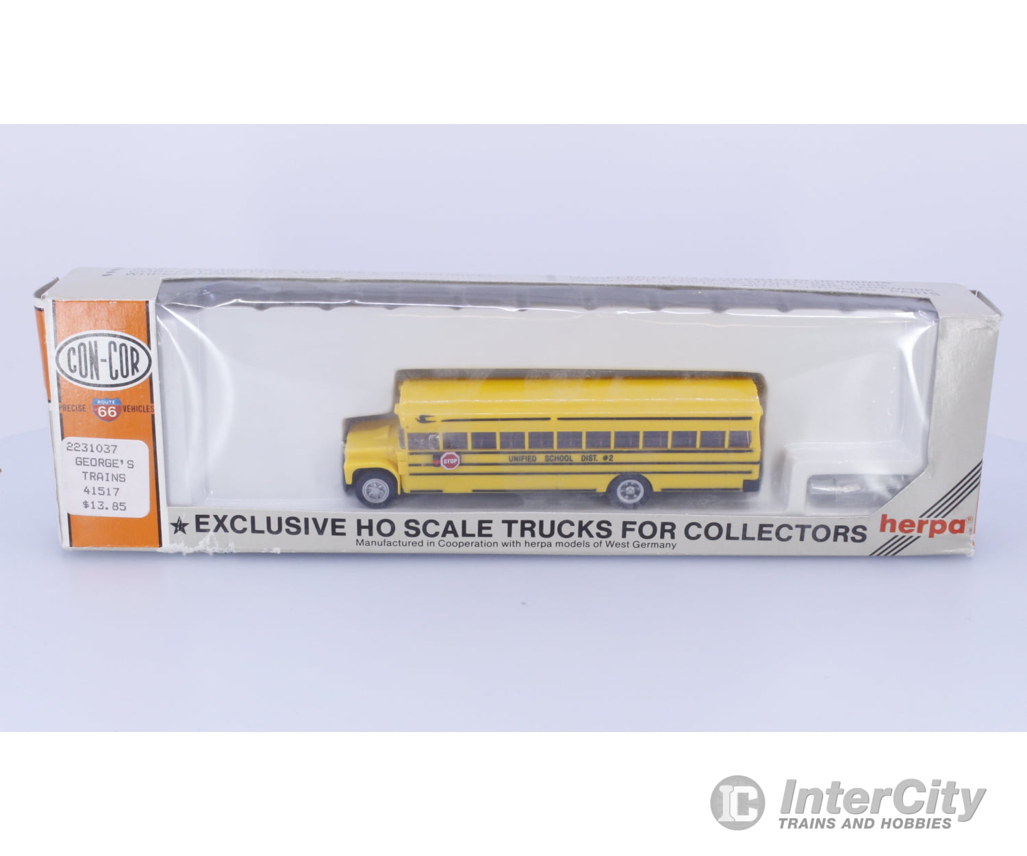 Herpa 0004-001037 HO Bluebird School Bus Cars & Trucks