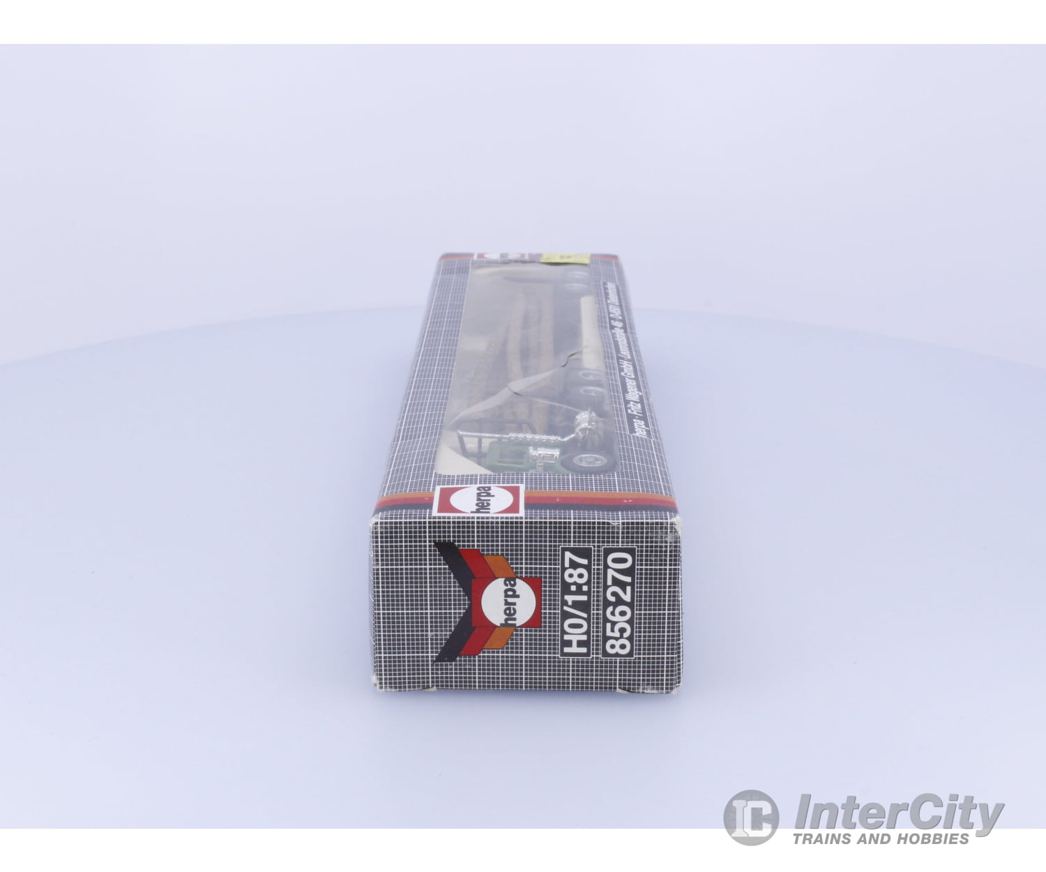 Herpa 856270 HO Semi Truck and Logging Trailer with Load Cars & Trucks
